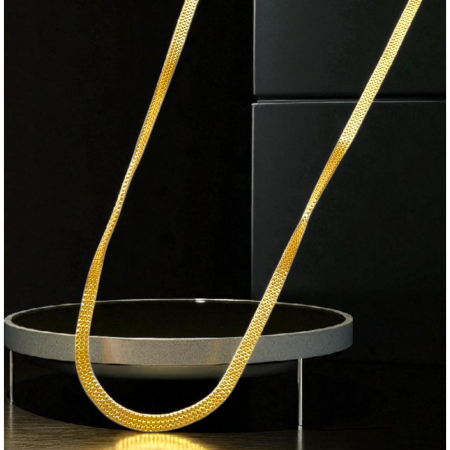 Elegant Gold-Plated Chain Necklace